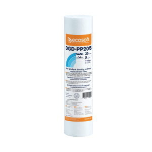 პოლიპროპილენის გრადიენტული კარტრიჯი  Ecosoft 2,5”x10” (CPV2510205ECO)