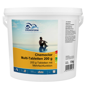 ქლორის ტაბლეტი Chemochlor T200 multi 5კგ (0507005)