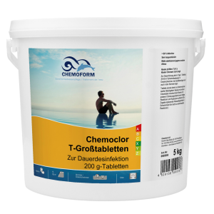 ქლორის ტაბლეტი ChemochlorT200 90% 5კგ    (0505705)